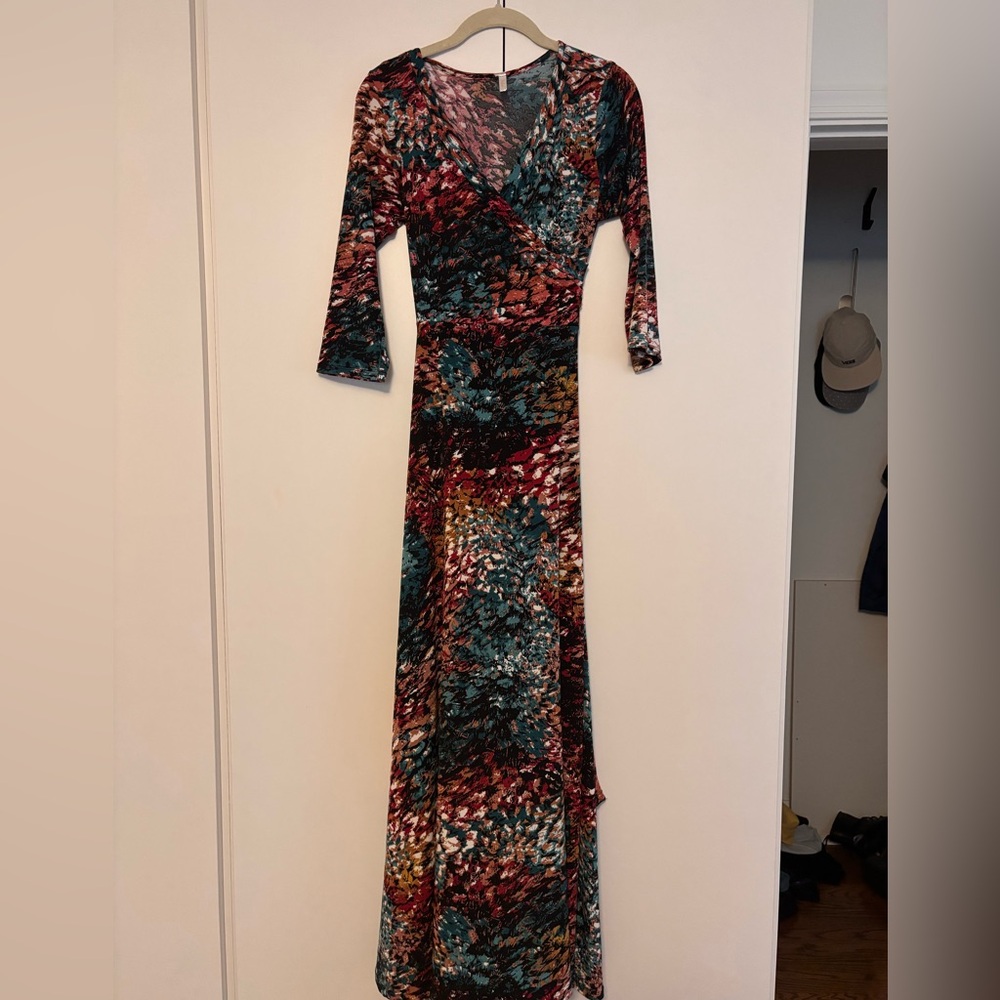 Pinkblush Multicolor Long Sleeve Dress